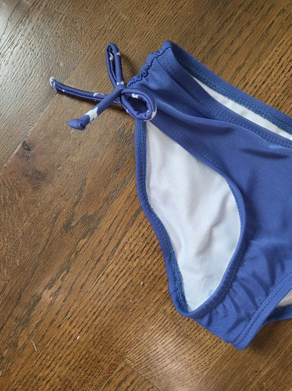 New Cat & Jack Girls XS 4/5 Blue Swim Bottoms